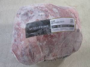 lot 217 image: (FRZ) Frozen USA Prime Pork Shoulde...