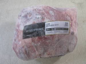 lot 218 image: (FRZ) Frozen USA Prime Pork Shoulde...