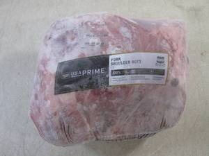 lot 219 image: (FRZ) Frozen USA Prime Pork Shoulde...