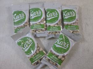 lot 240 image: (B-1) 6 Bags of In-Shell Pistachios...