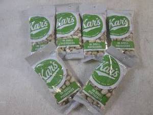 lot 241 image: (B-1) 6 Bags of In-Shell Pistachios...