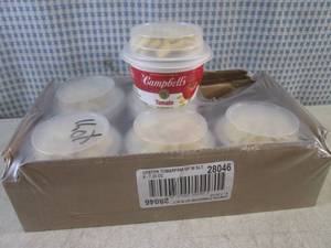 lot 243 image: (B-2) 6 Single Serve Campbells Tom...