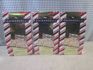 lot 244 image: (B-2) 3 Bags of Peppermint Bark Cho...