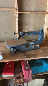 lot 1527 image: 16 Inch Craftsman Scroll Saw Model 315.216260