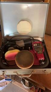 lot 1568 image: Porter Cable Polisher with Accessories and Toolbox
