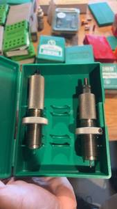 lot 1580 image: Collection of 9 RCBS Precision Reloading Die Sets
