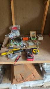 lot 1604 image: Collection of Assorted Hand Tools and Hardware Supplies