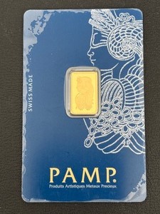 lot 8 image: 2.5 Grams .9999 Fine Gold Bar