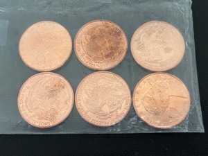 lot 16 image: 6 Ounces .999 Fine Copper Rounds Trump