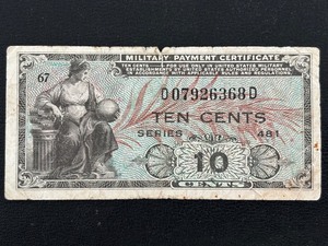 lot 61 image: Series 481 Military Certificate