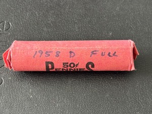 lot 118 image: Lincoln Wheat Cent Roll