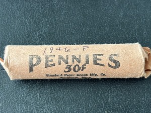 lot 126 image: Lincoln Wheat Cent Roll