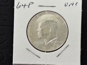 lot 71 image: 1964 Kennedy Half Dollar