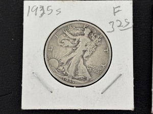 lot 74 image: 1935-S Walking Liberty Half Dollar