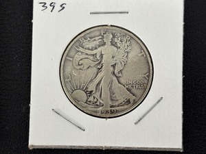 lot 77 image: 1939-S Walking Liberty Half Dollar