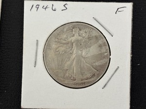lot 86 image: 1946-S Walking Liberty Half Dollar