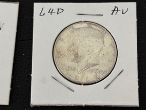 lot 88 image: 1964-D Kennedy Half Dollar