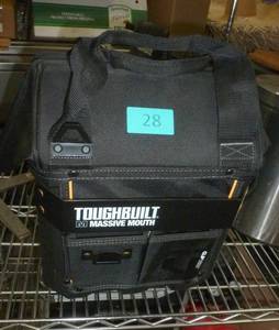 lot 28 image: Like new tool bag and a couple squares