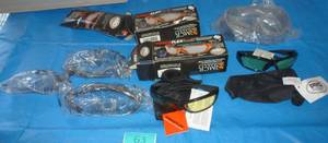 lot 63 image: 9 pair of safety glasses