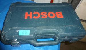 lot 66 image: Bosch 18v drill with 2 batteries and charger