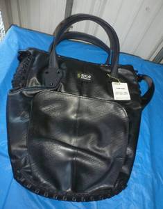 lot 86 image: New and Unique - Satchel made from Inner Tubes and bicycle tires