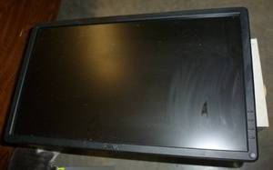 lot 103 image: TWO working monitors one widescreen 22 in and one 17