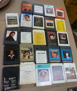 lot 109 image: 40 8-track tapes