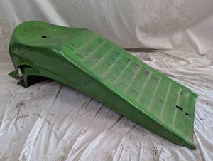 lot 13 image: Pair of Green Metal Car Ramps