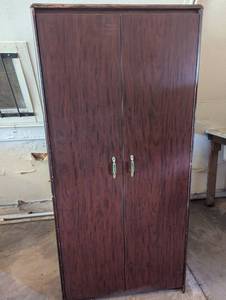 lot 58 image: Wooden Wardrobe Cabinet