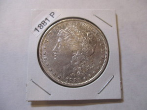 lot 4 image: 1991-P Morgan Silver Dollar