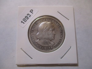 lot 49 image: 1893-P Columbian Exposition Silver Half Dollar