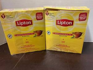 lot 52 image: Lipton Black Tea