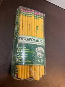 lot 112 image: Ticonderoga Pencils