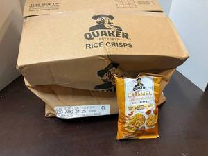 lot 99 image: Caramel Rice Crisps
