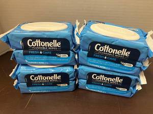 lot 123 image: Cottonelle Flushable Wipes