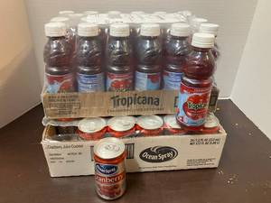 lot 137 image: Cranberry Juice