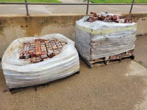 lot 13 image: Pavers (572480) One and A Half Pallets of Pavers