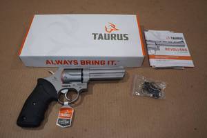 lot 2B image: NEW Taurus 65 .357 Magnum.38 Special Stainless Revolver - 4 Barrel