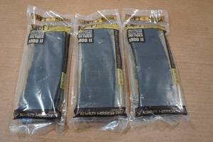 lot 101 image: 3 MFT Mod 2 30 Round AR Magazines - .2235.56.300 AAC