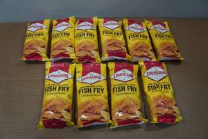 lot 252 image: 10 Louisiana New Orleans Style Fish Fry Breading Mix