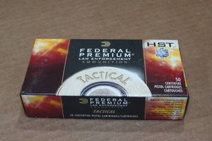 lot 289 image: 50 Federal LE Tactical .380 Auto 99 Gr HST Ammo