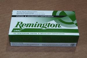 lot 297 image: 50 Remington UMC 9mm Luger 115 Gr MC Ammo