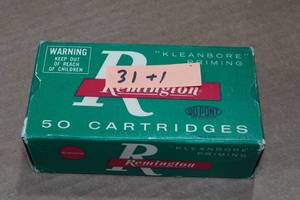 lot 314 image: 31 Remington .38 S&W 146 Gr Lead Bullet Ammo