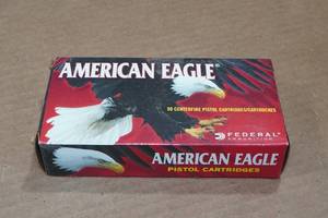 lot 320 image: 50 Federal American Eagle .40 S&W 165 Gr FMJ Ammo