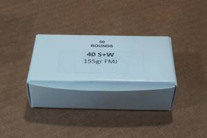 lot 341 image: 50 .40 S&W 155 Gr FMJ Ammo