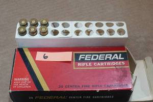lot 359 image: 6 Federal .35 Rem 200 Gr SP Ammo
