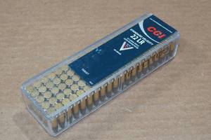 lot 362 image: 100 CCI .22 LR 40 Gr Lead RN Ammo
