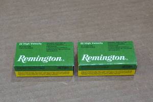 lot 399 image: 100 Remington .22 Short 29 Gr Solid Ammo