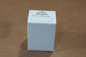 lot 413 image: 20 .303 British 174 Gr Sierra SP-BT Ammo