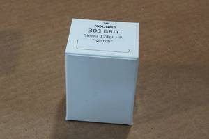 lot 415 image: 20 .303 British 174 Gr Sierra HP Match Ammo